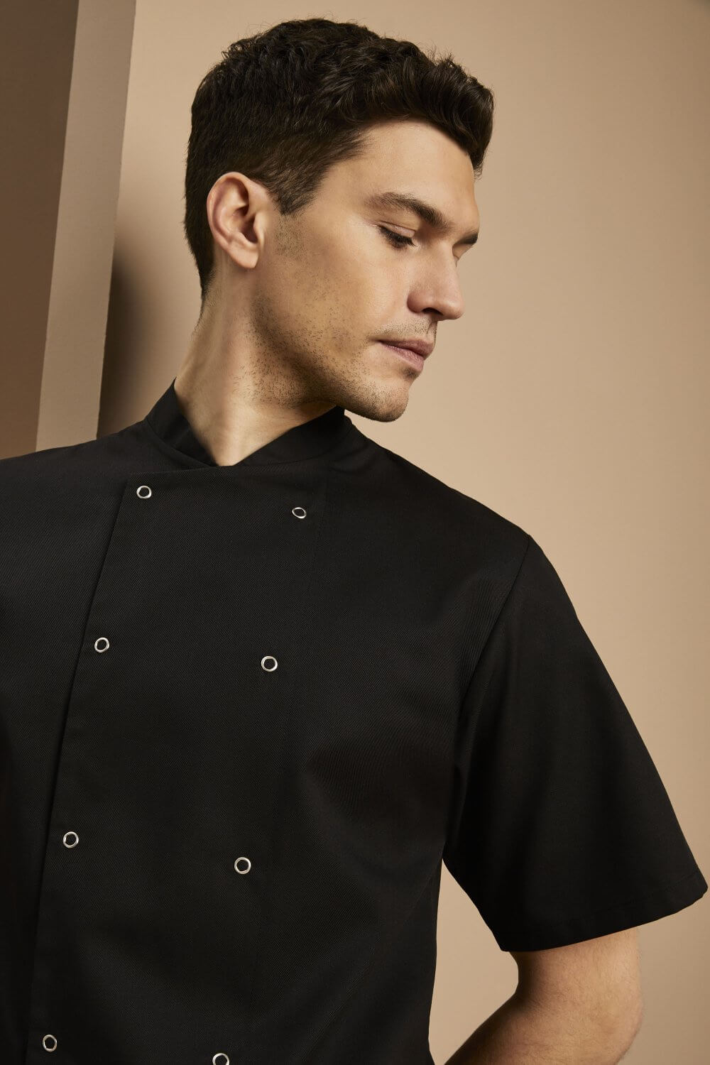 Unisex kokajakk trukkidega, lühikeste varrukatega - Image 3