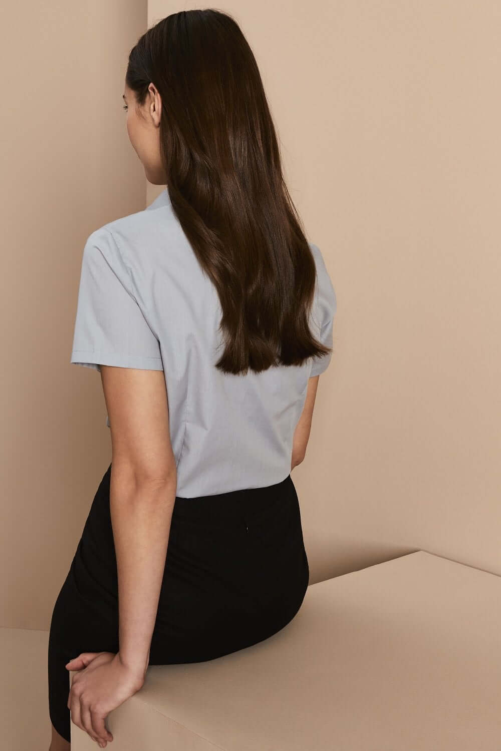 Simon Jersey lühikeste varrukatega pluus naistele - Image 9