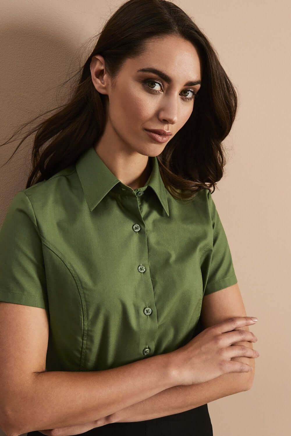 Simon Jersey lühikeste varrukatega pluus naistele - Image 11