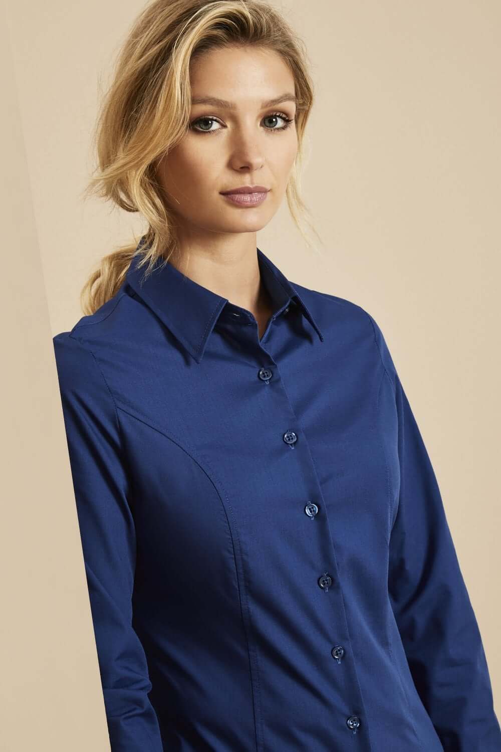 Simon Jersey pikkade varrukatega pluus naistele - Image 11