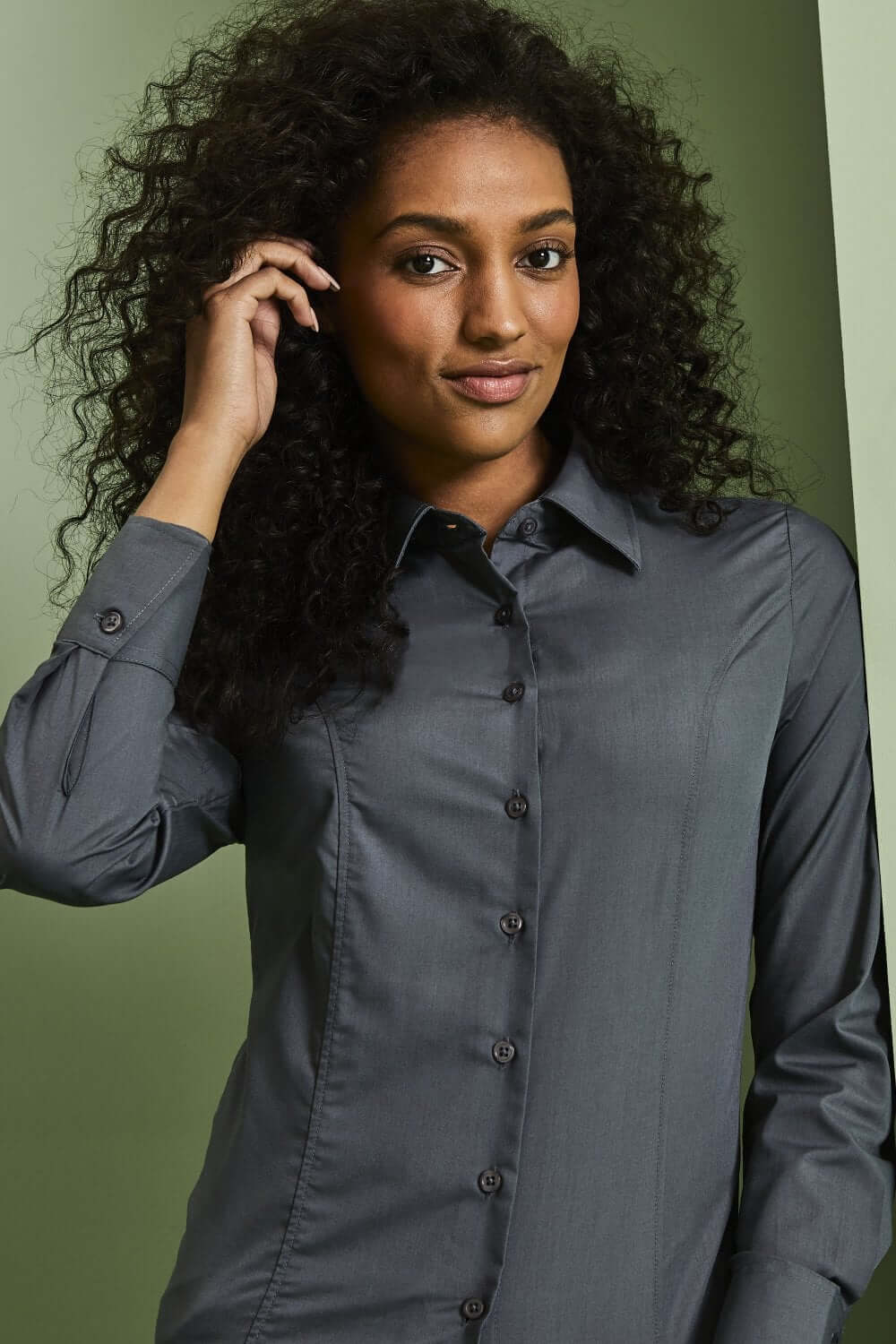 Simon Jersey pikkade varrukatega pluus naistele - Image 8