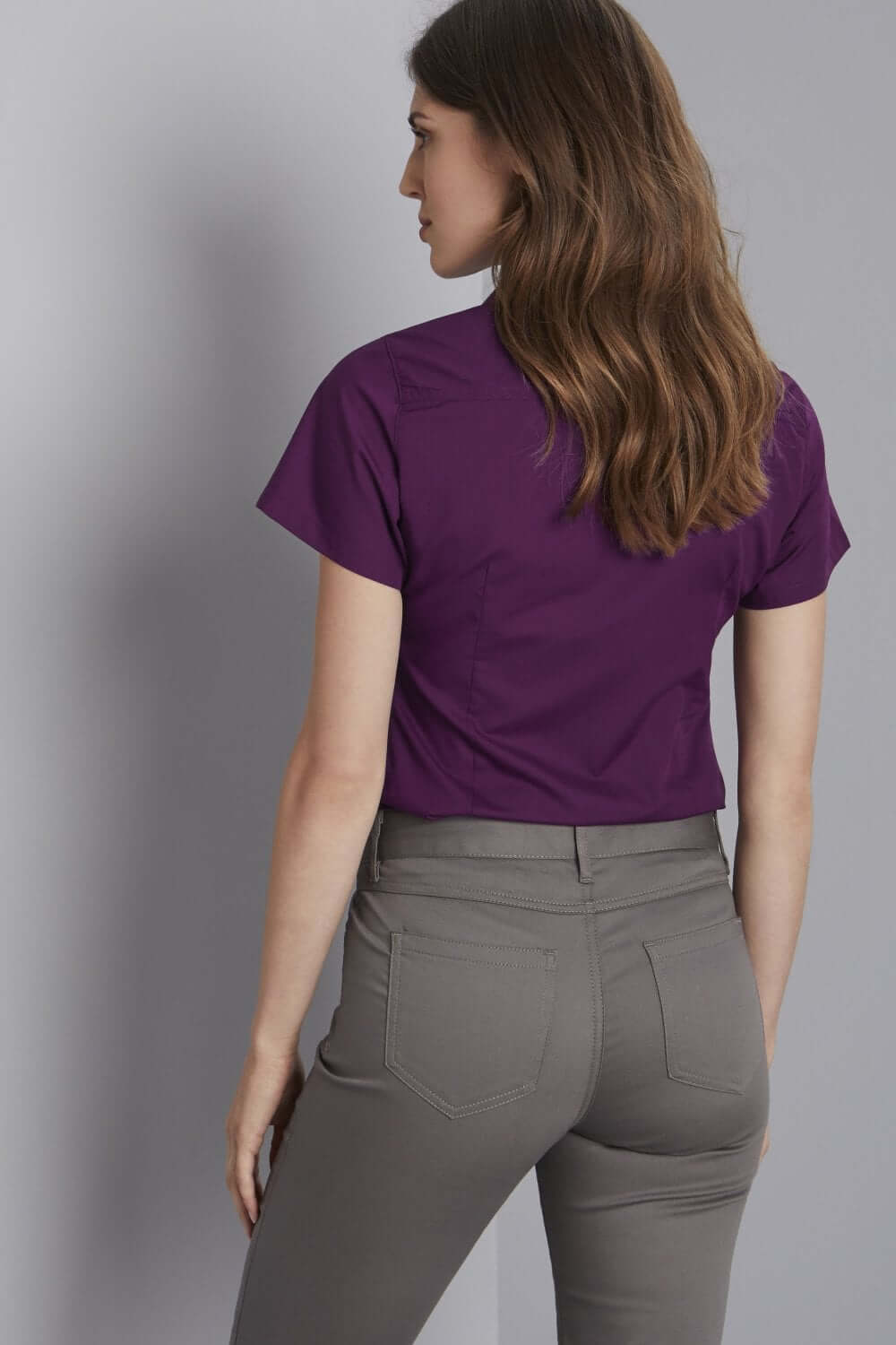 Simon Jersey lühikeste varrukatega pluus naistele - Image 6