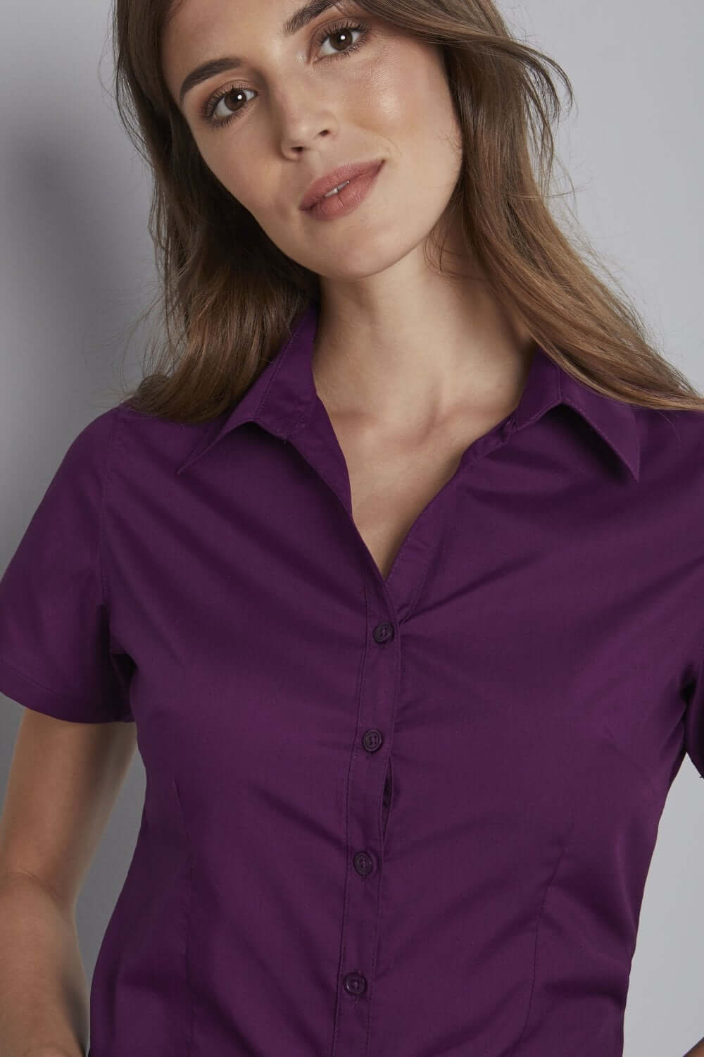 Simon Jersey lühikeste varrukatega pluus naistele - Image 5