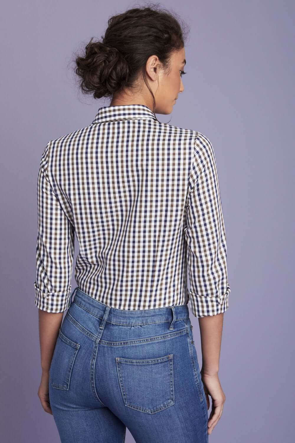 Suurte ruutudega pluus naistele - Image 2