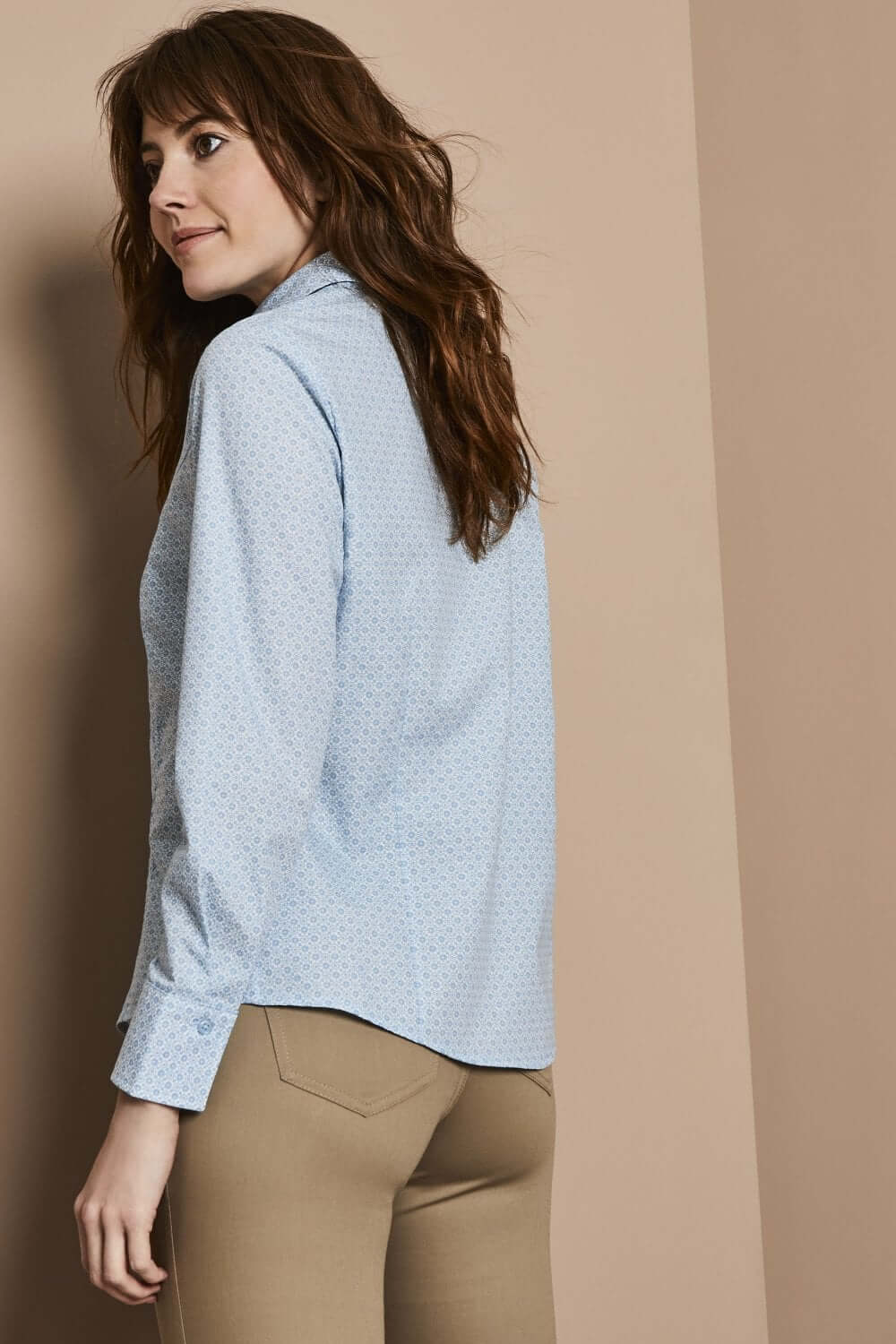 Ladies Patterned Blouse - Image 2