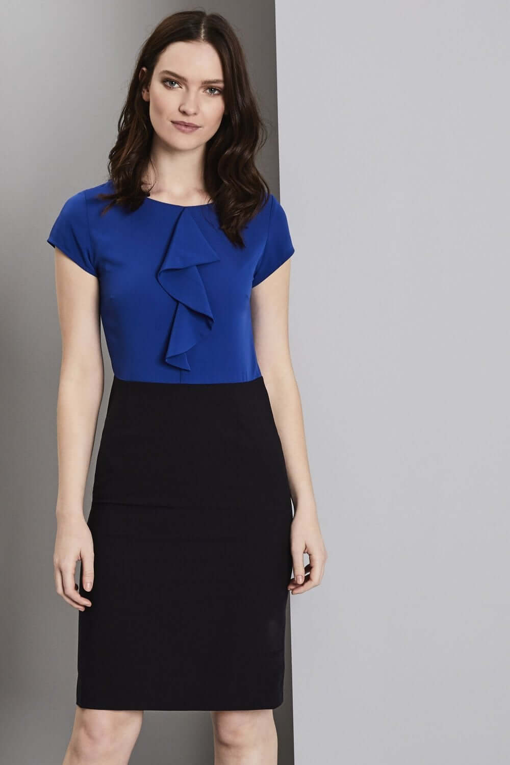 Qualitas siidkrepp ülaosaga kleit - Image 9