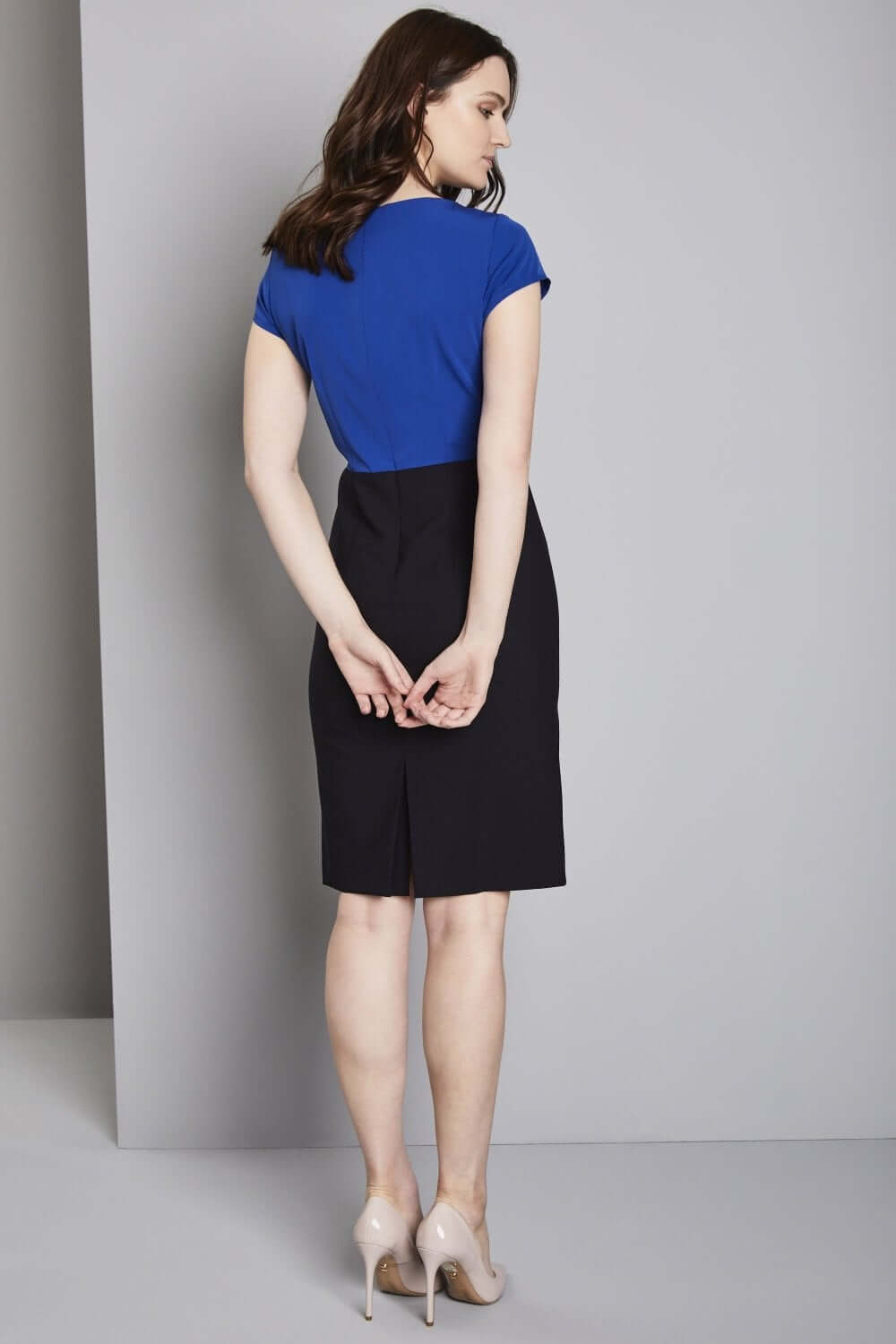 Qualitas siidkrepp ülaosaga kleit - Image 8