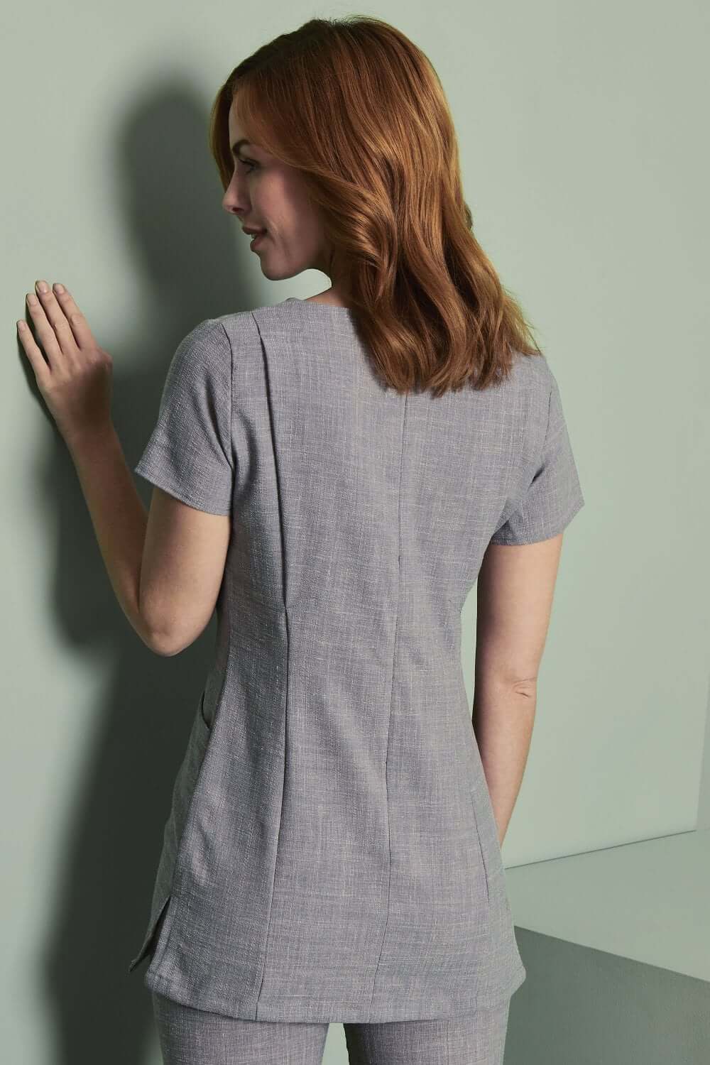 Linane V-kaelusega tuunika naistele - Image 8