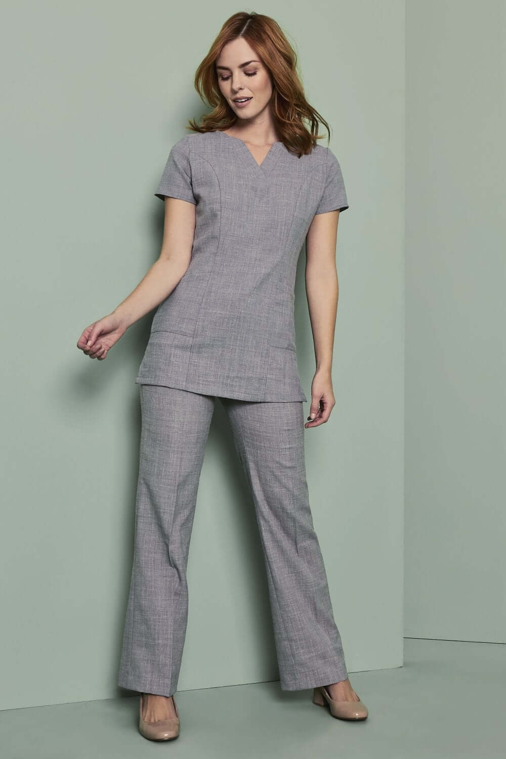 Linane V-kaelusega tuunika naistele - Image 7