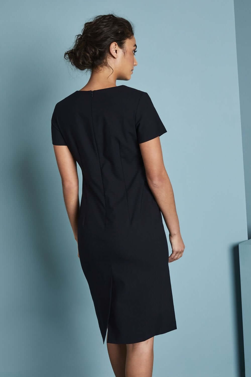 Qualitas sirge-kaelusega kleit - Image 5