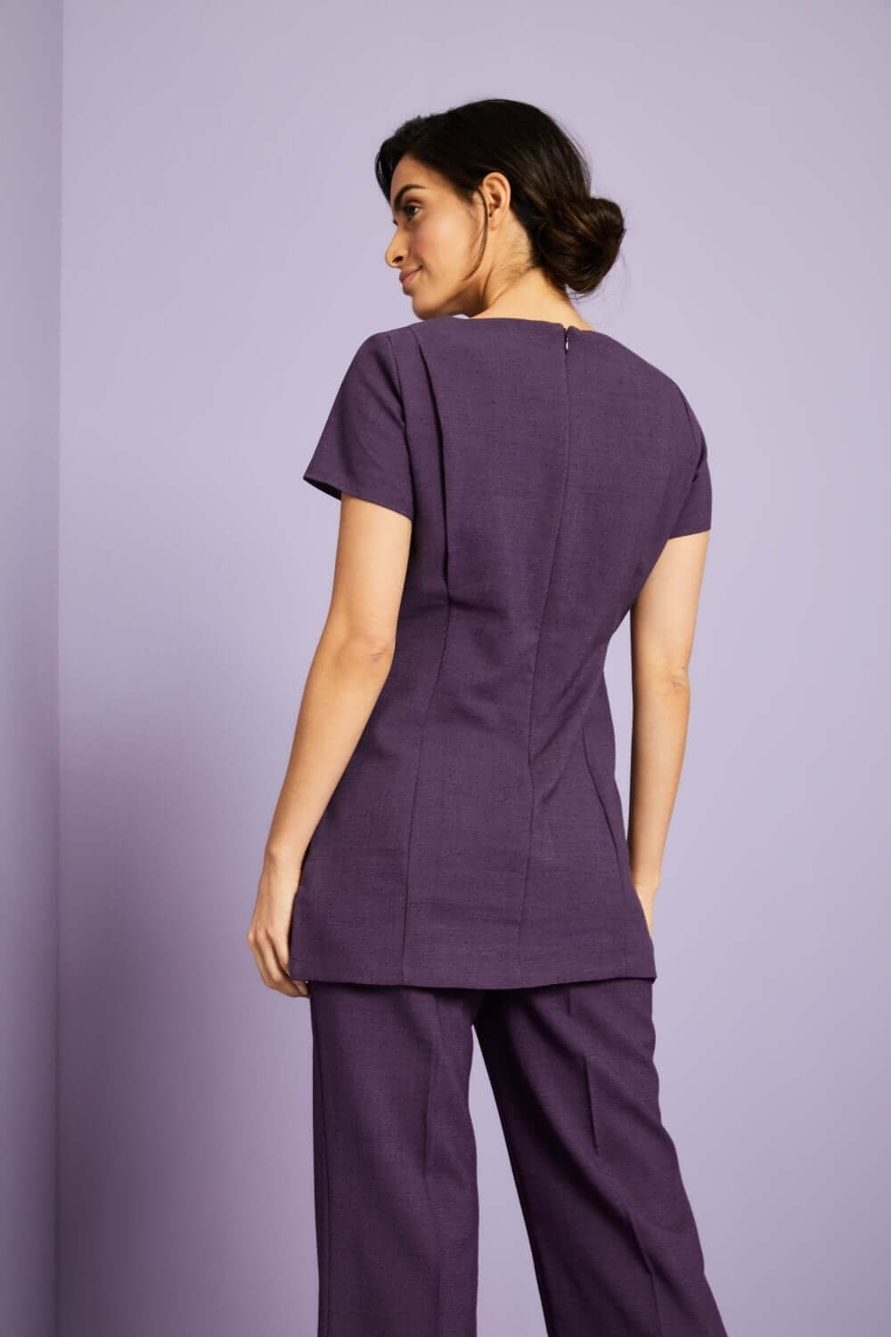 Linane V-kaelusega tuunika naistele - Image 5