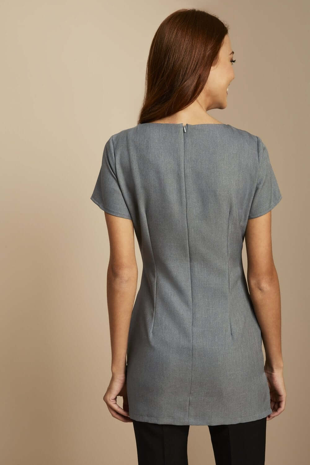 Dekoratiivse kaeluse ja taskutega tuunika - Image 11