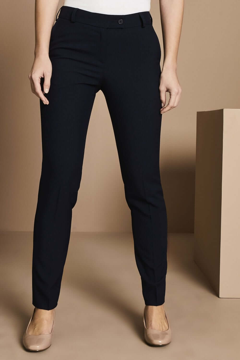 Ladies Slim Leg Trousers