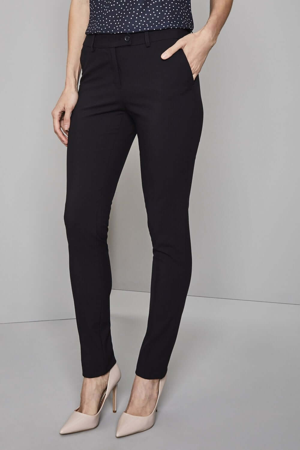 Qualitas slim-fit viigipüksid naistele - Image 6