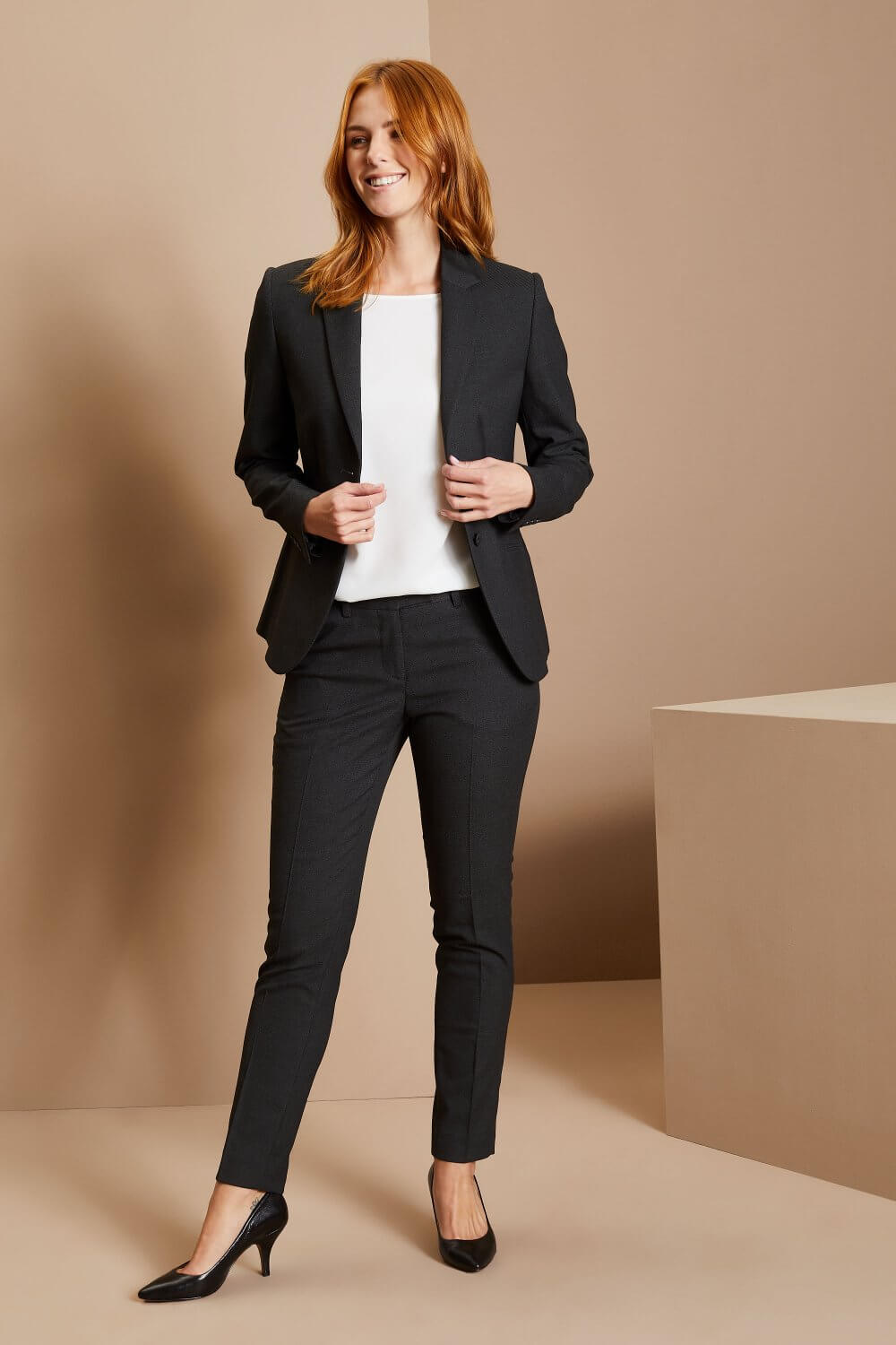 Contemporary slim fit viigipüksid naistele - Image 16