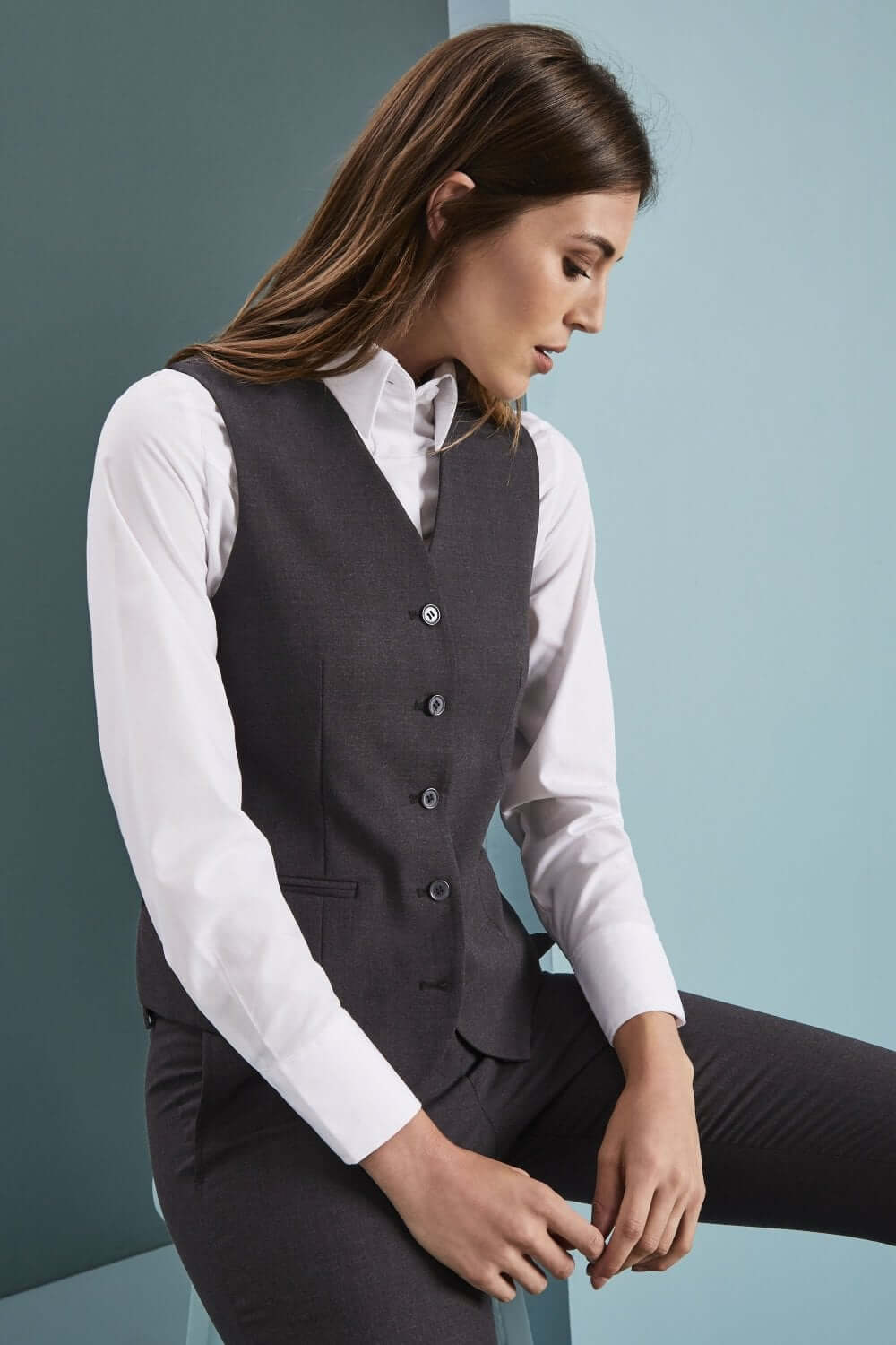 Qualitas Ladies Waistcoat - Image 4
