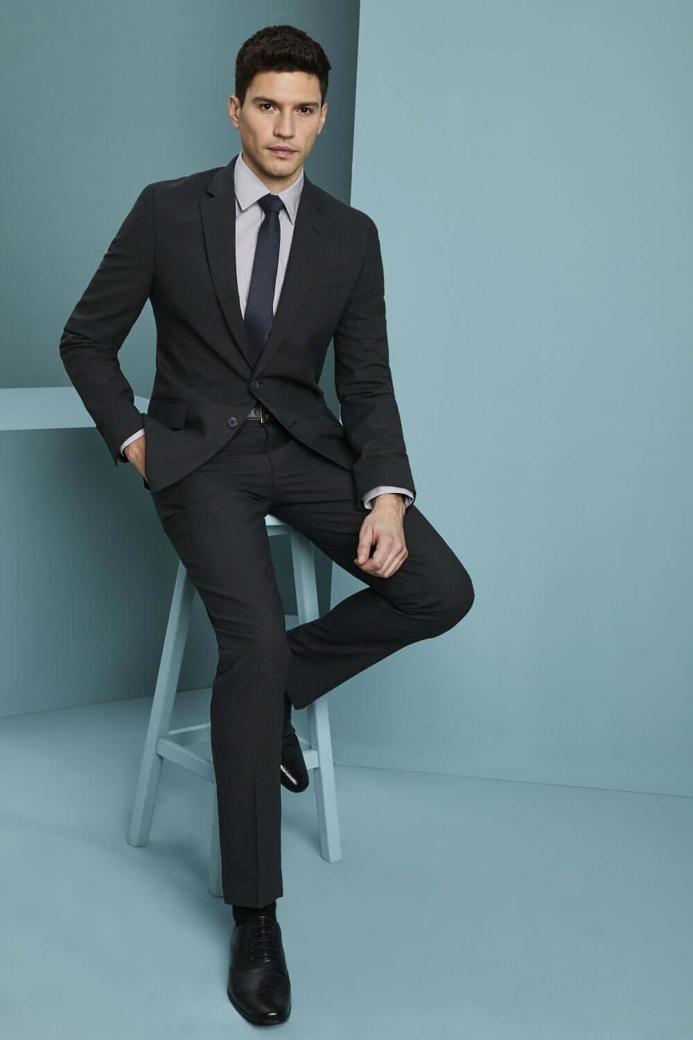 Qualitas Fit kahe nööbiga pintsak meestele - Image 6