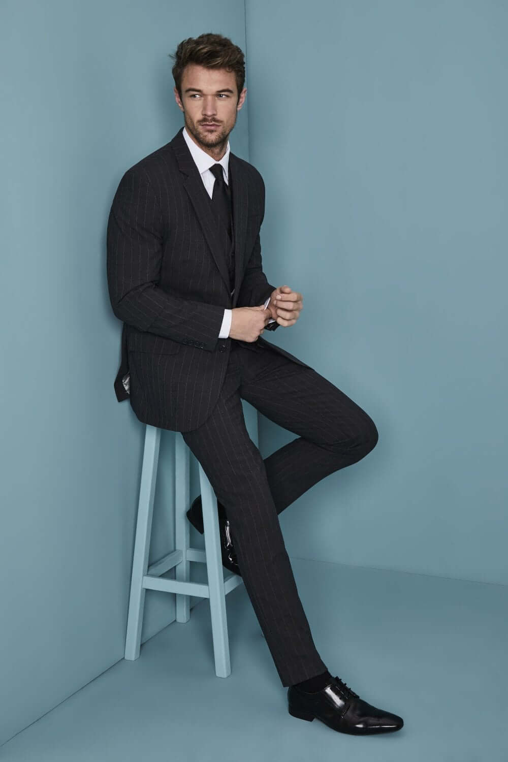 Qualitas triibuline pintsak meestele - Image 4