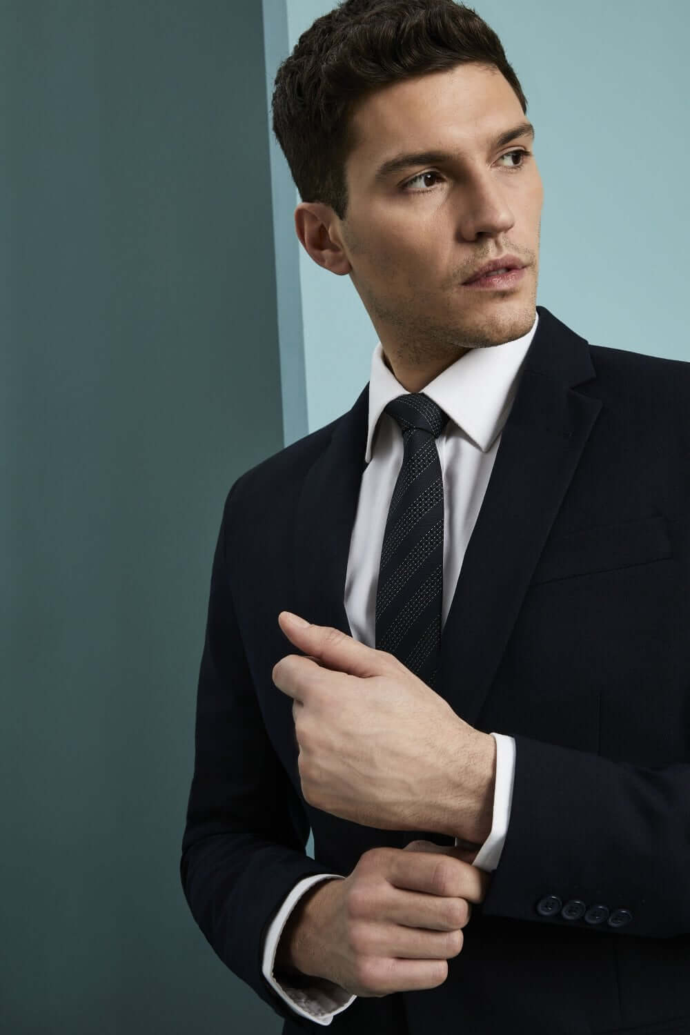 Qualitas Fit kahe nööbiga pintsak meestele - Image 9