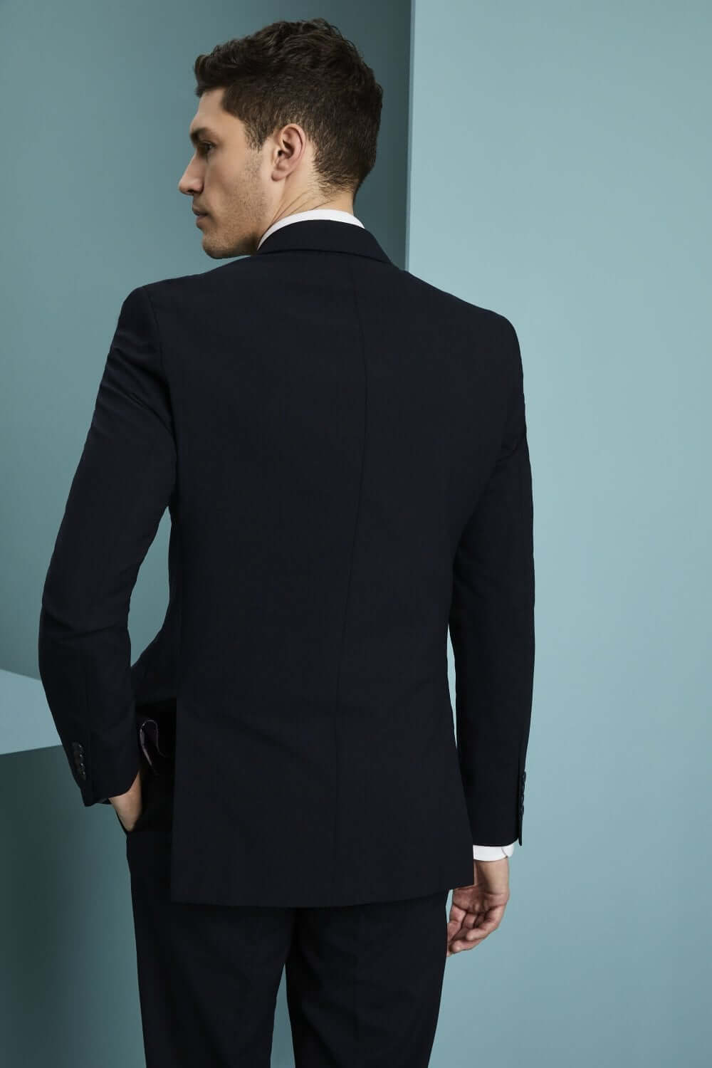 Qualitas Fit kahe nööbiga pintsak meestele - Image 8