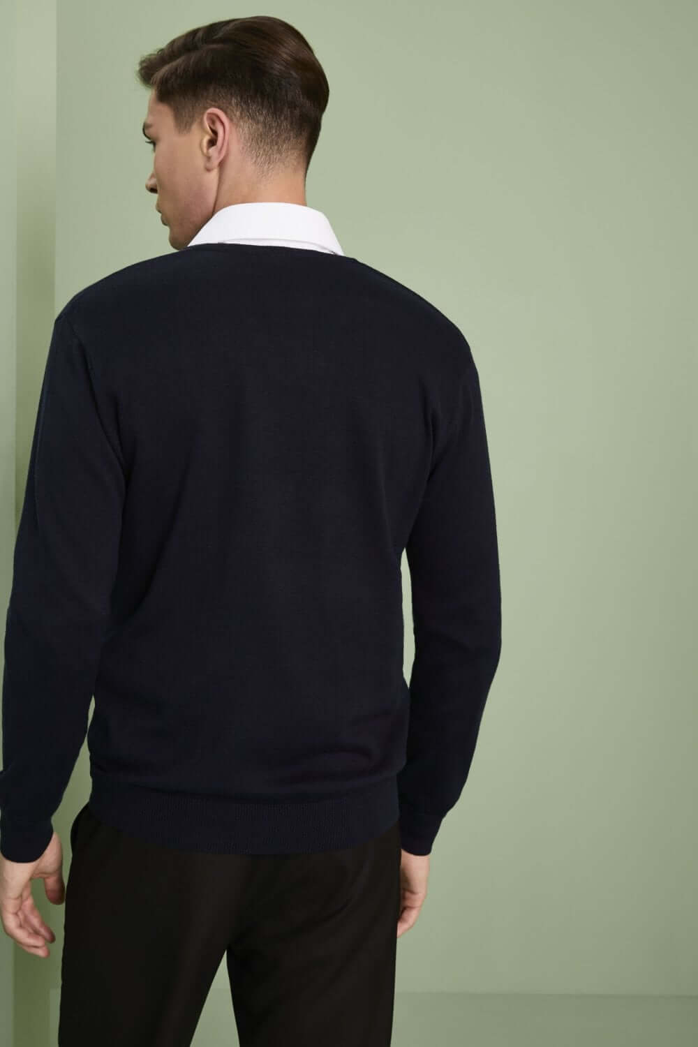 V-kaelusega dzemper meestele - Image 5