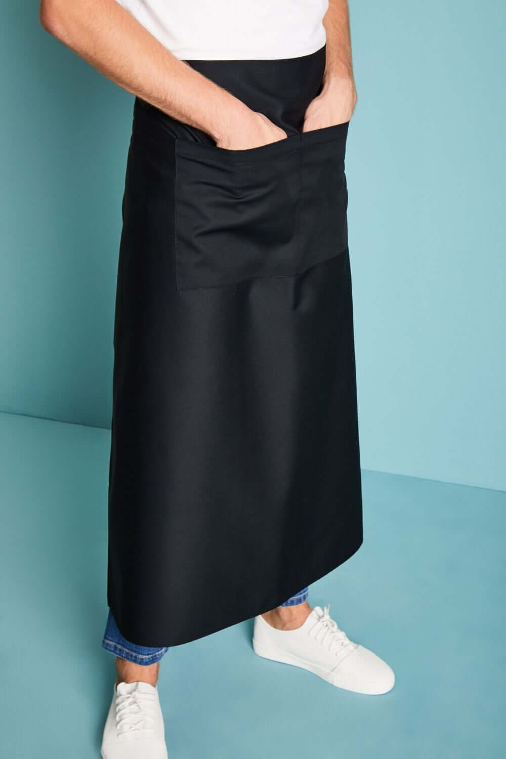 Must pikk põll taskutega - Image 3