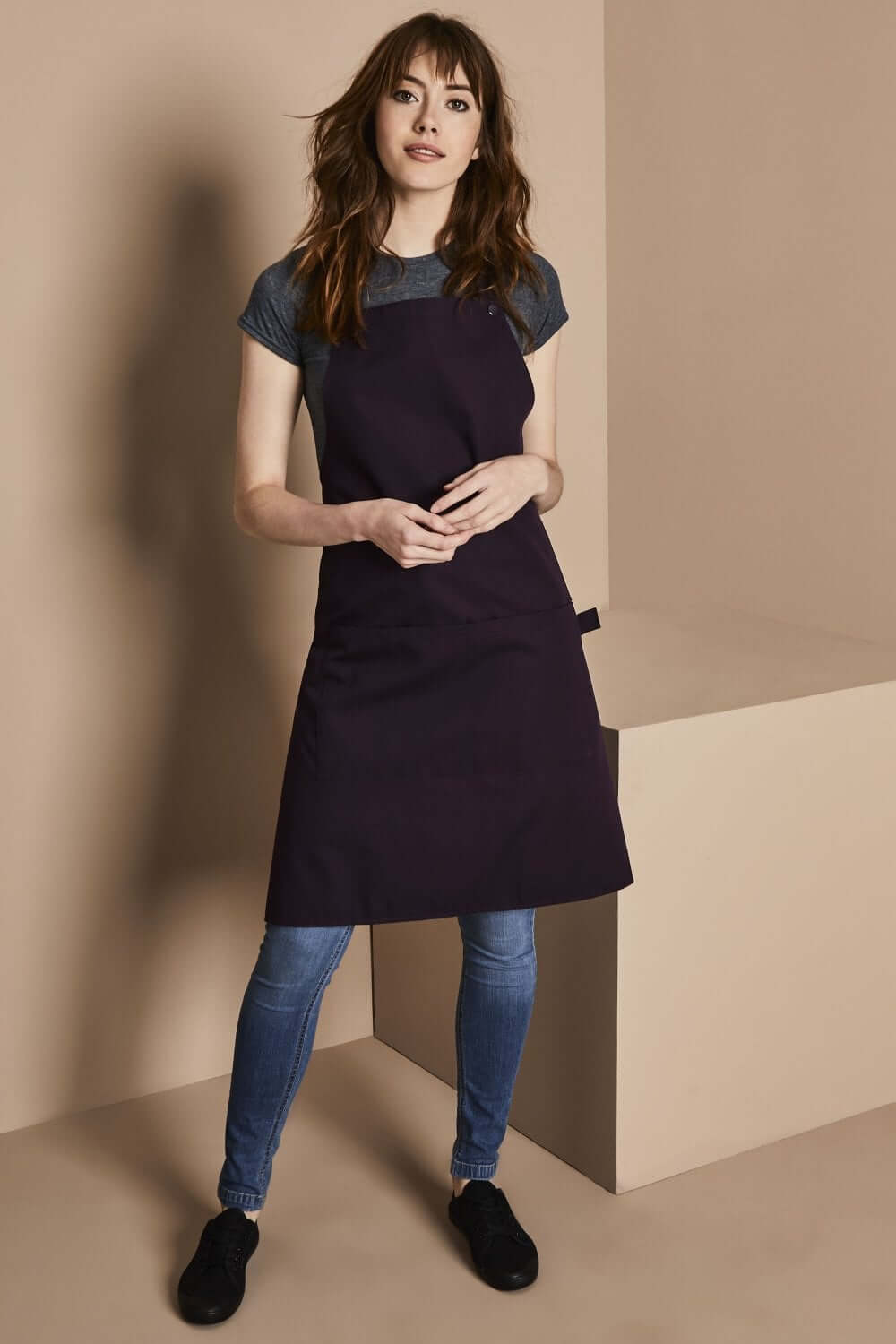 Ühevärviline põll ülaosa ja taskutega - Image 13