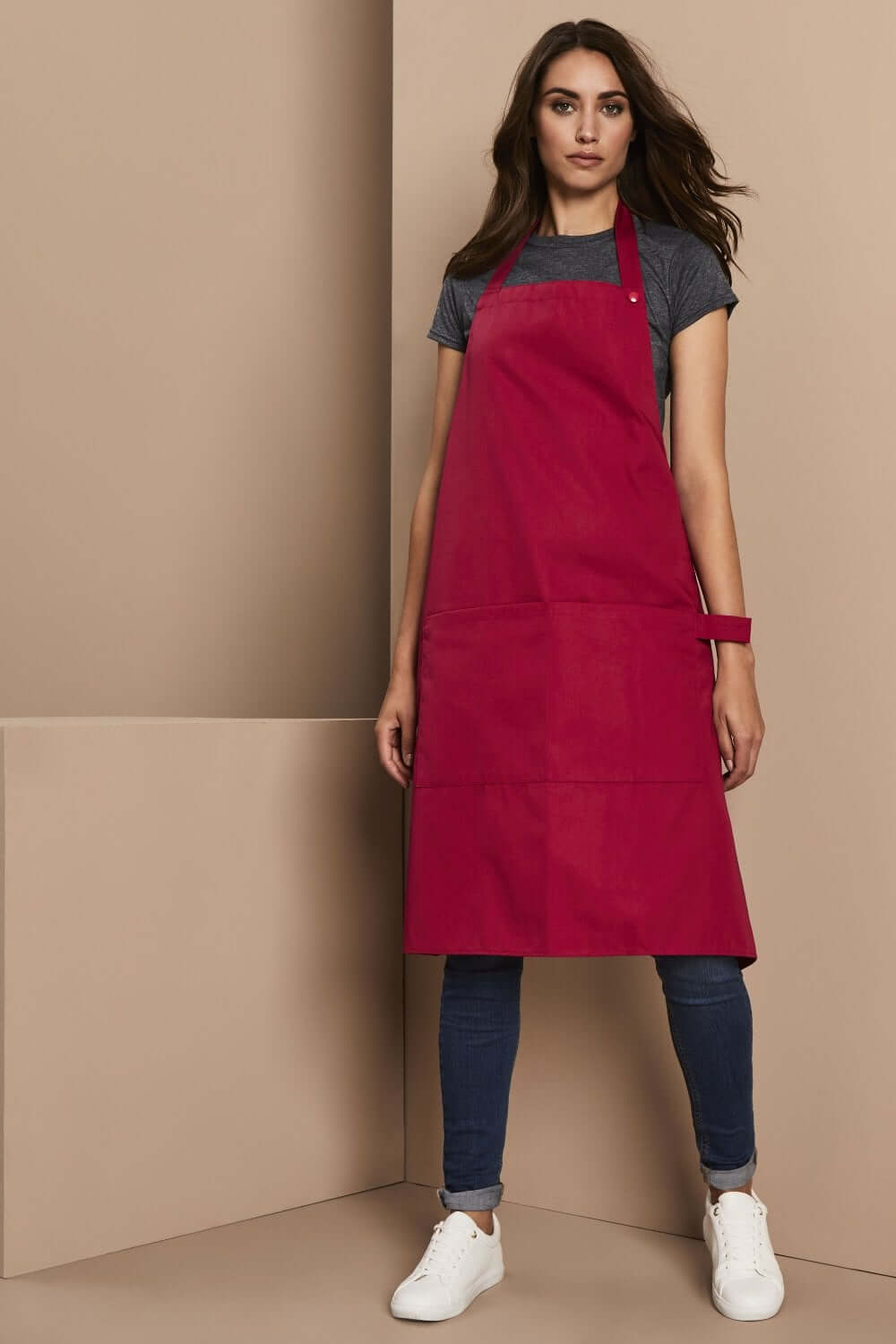 Ühevärviline põll ülaosa ja taskutega - Image 25