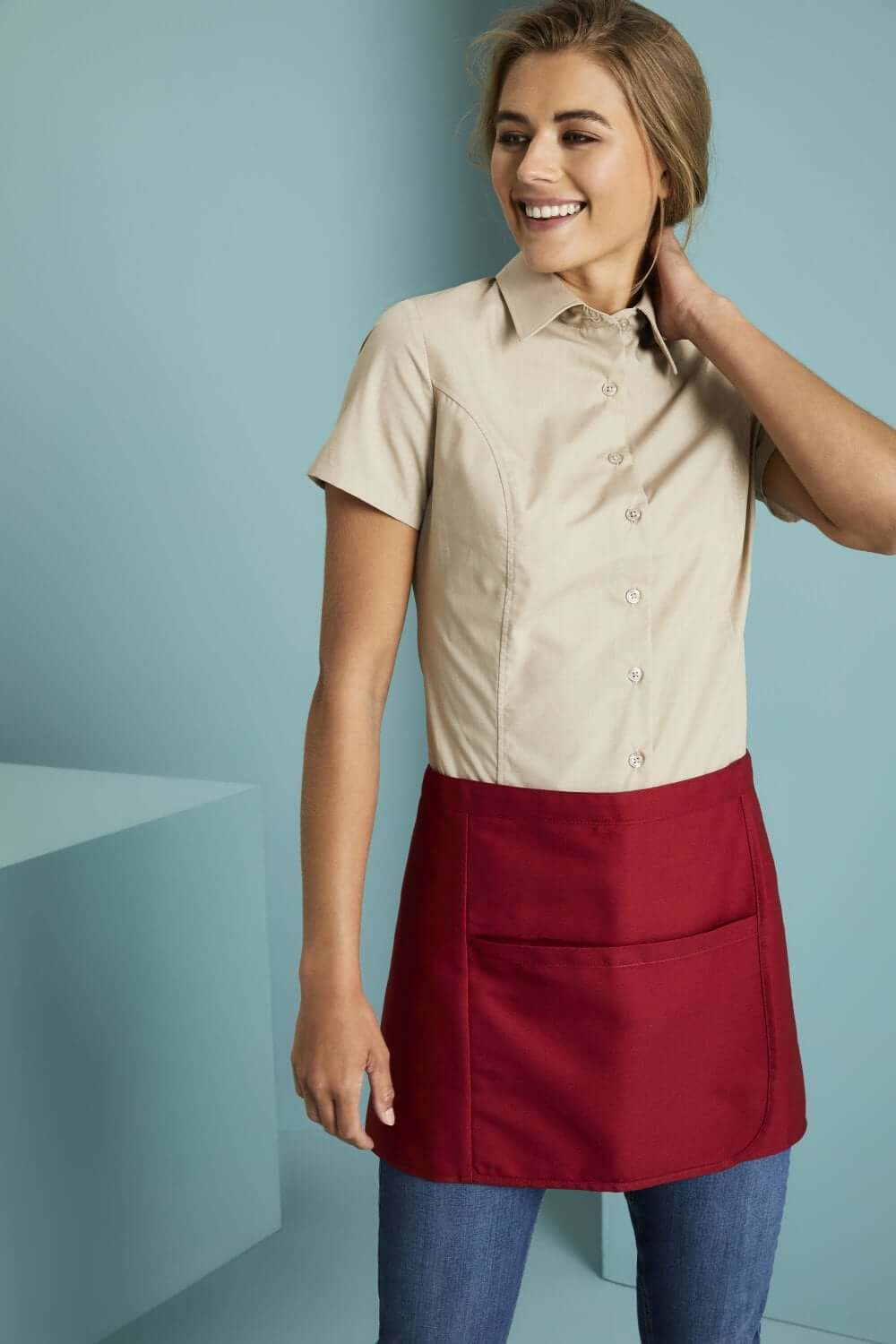 Simon Jersey lühike põimitud põll