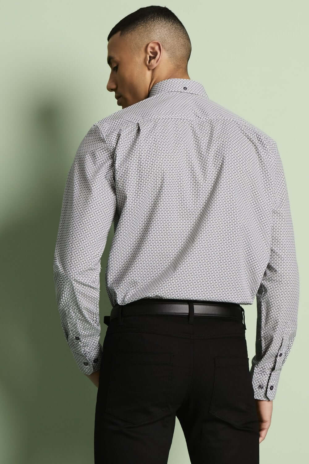 Men’s Patterned Shirt - Image 3