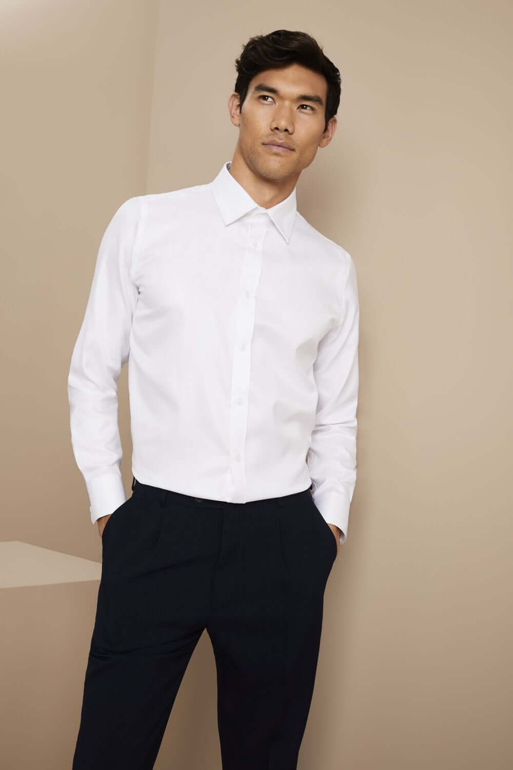 Prestige Herringbone 100% puuvillane särk meestele - Image 2