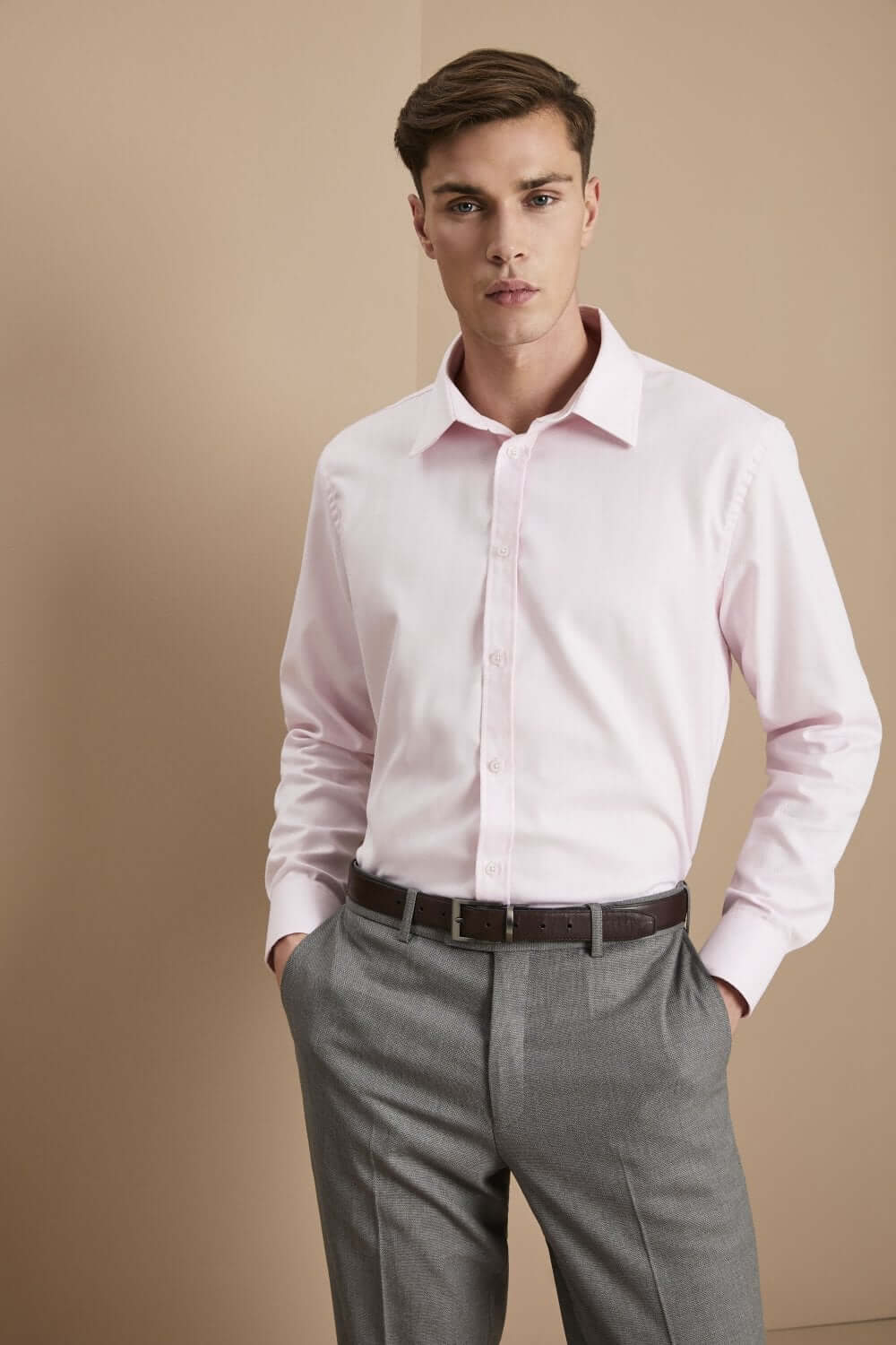 Prestige Herringbone 100% puuvillane särk meestele - Image 5