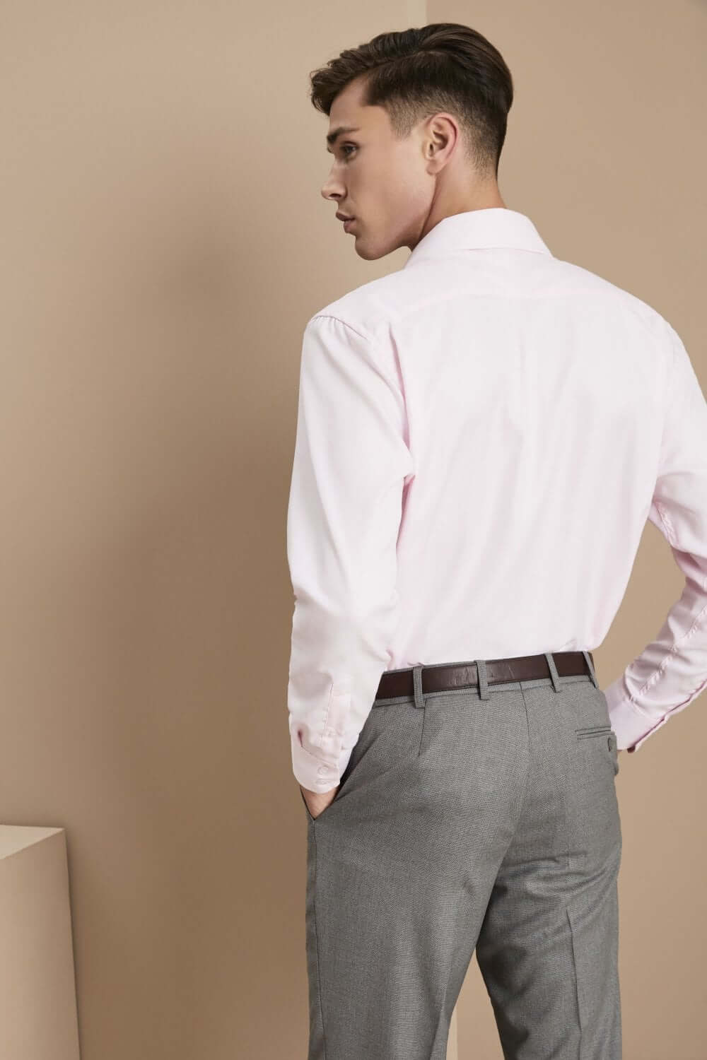 Prestige Herringbone 100% puuvillane särk meestele - Image 6