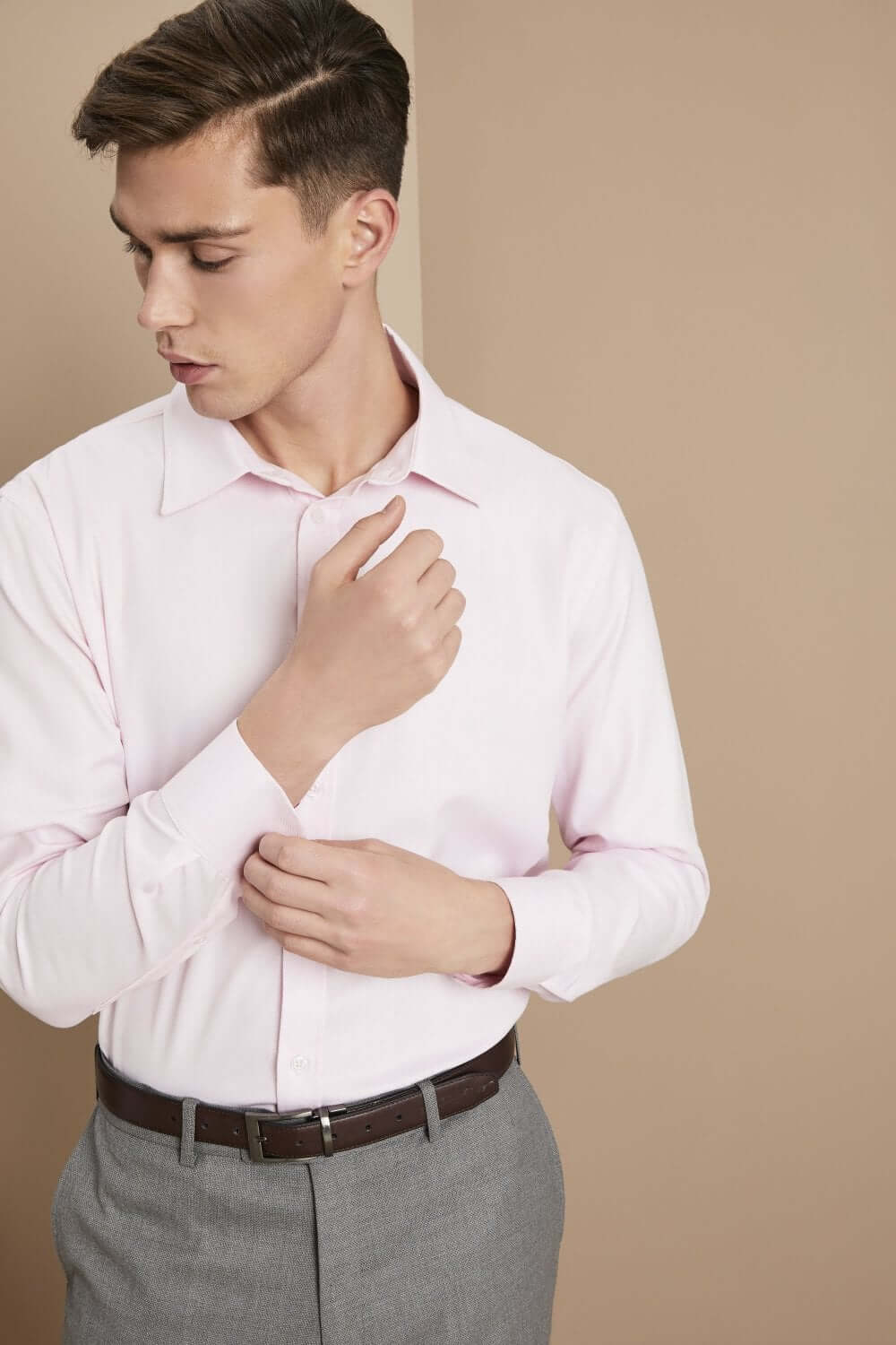 Prestige Herringbone 100% puuvillane särk meestele - Image 7