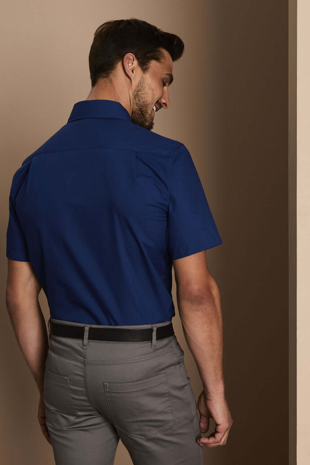 Simon Jersey lühikeste varrukatega särk meestele - Image 24