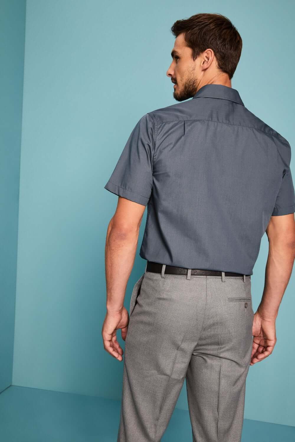 Simon Jersey lühikeste varrukatega särk meestele - Image 21