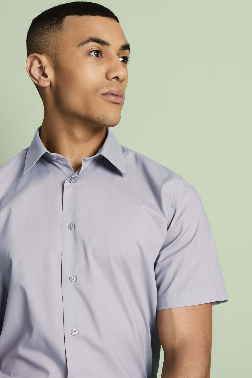 Simon Jersey lühikeste varrukatega särk meestele - Image 8