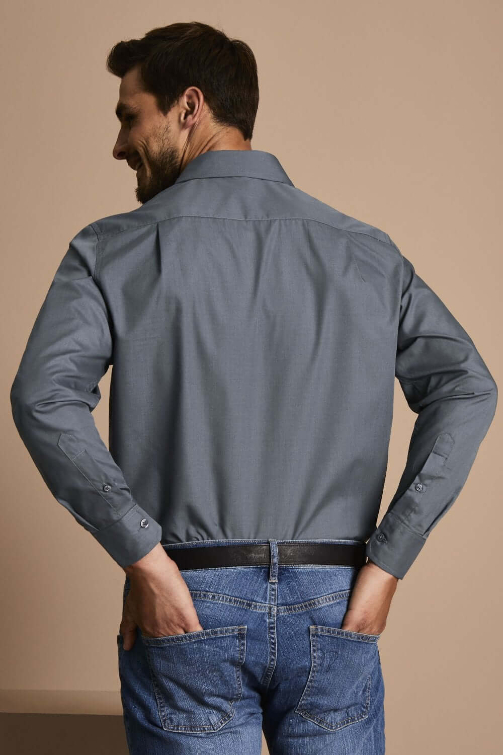 Simon Jersey pikkade varrukatega särk meestele - Image 14