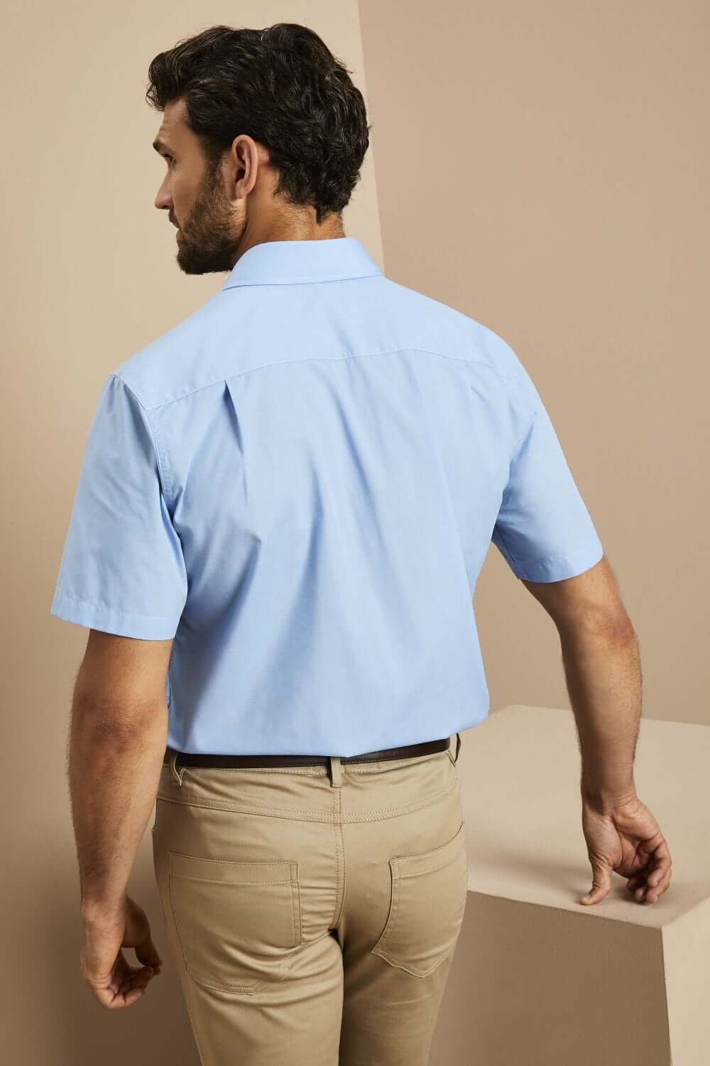 Simon Jersey lühikeste varrukatega särk meestele - Image 15