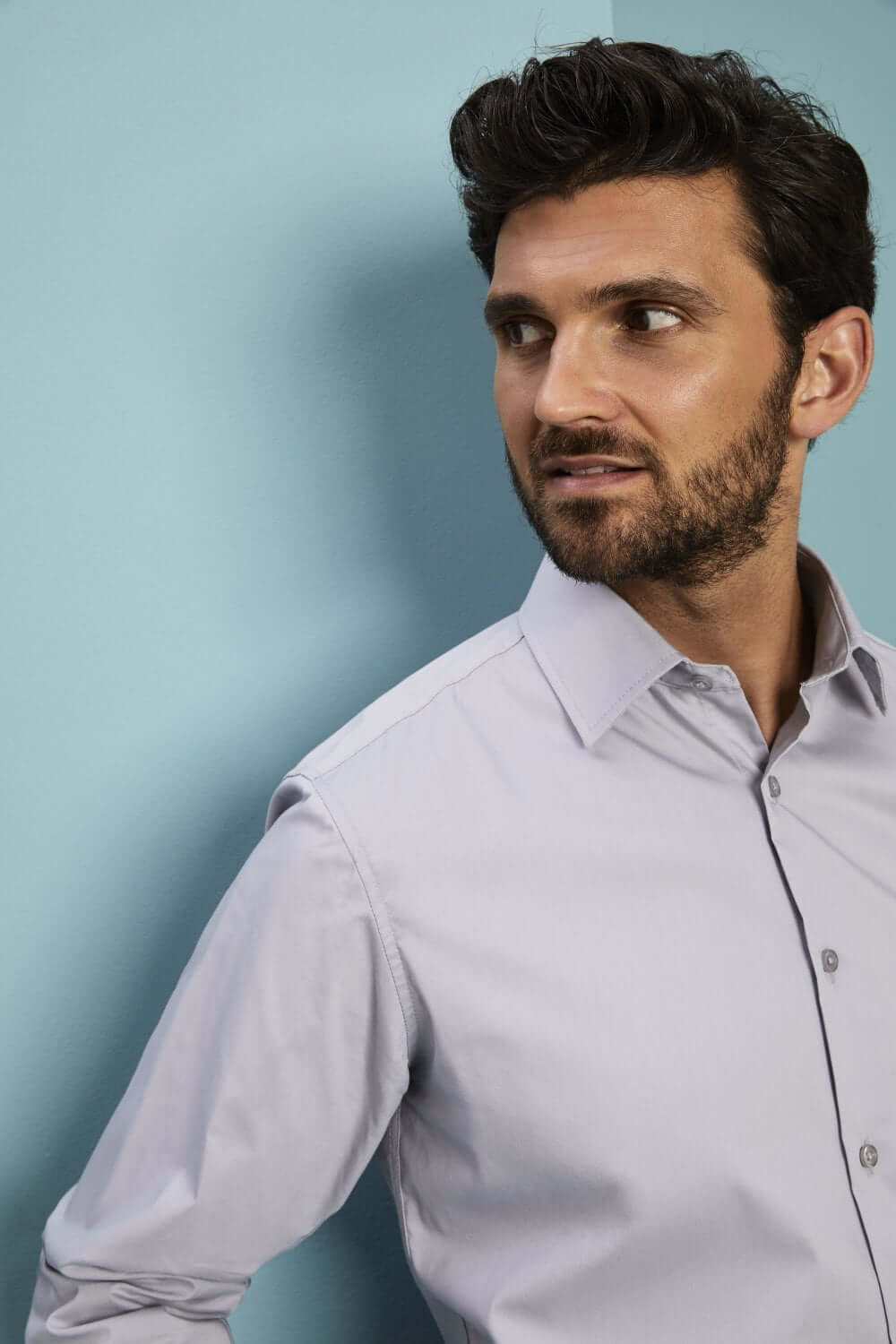 Stretš fit pikkade varrukatega meeste särk - Image 2