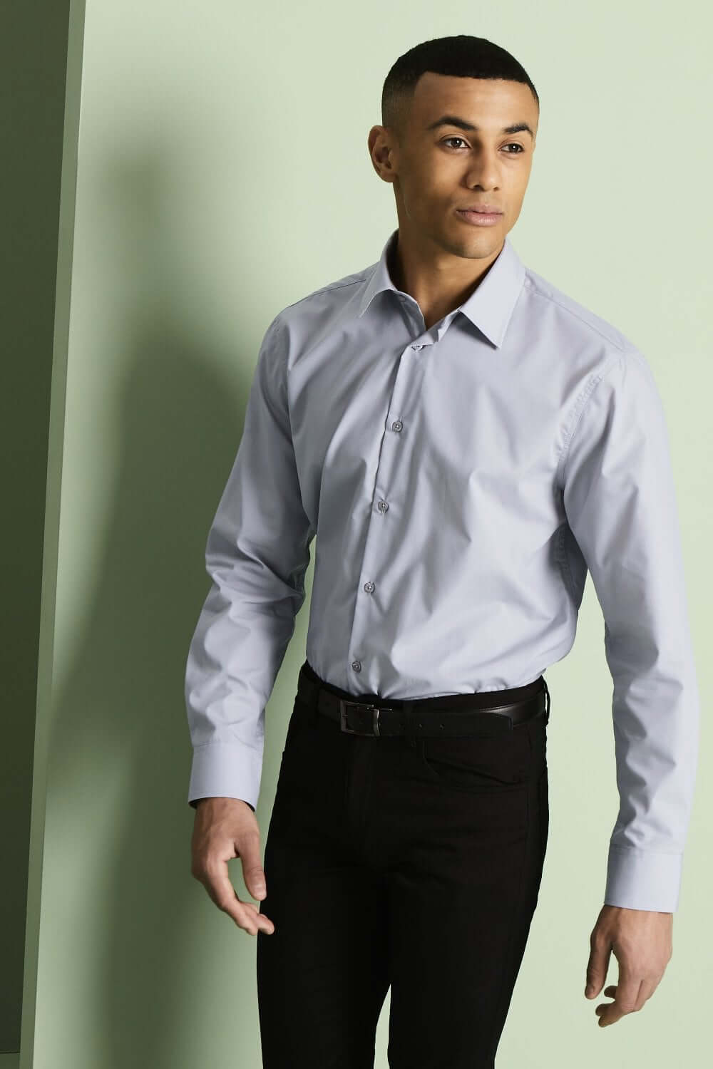 Simon Jersey pikkade varrukatega särk meestele - Image 9