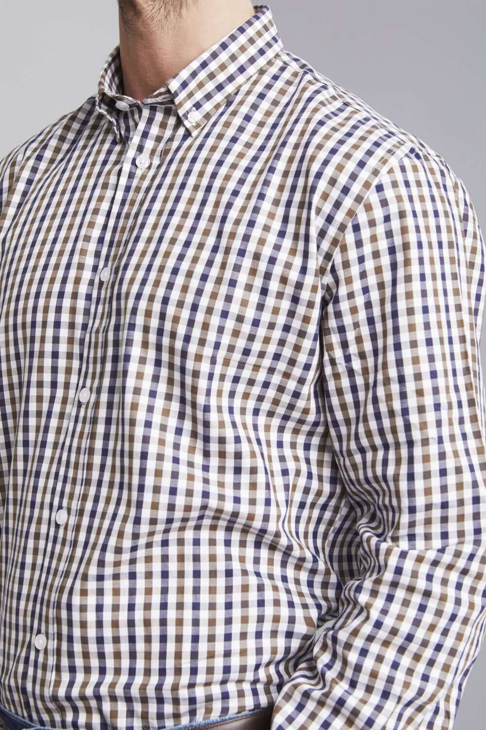 Suurte ruutudega särk meestele - Image 2