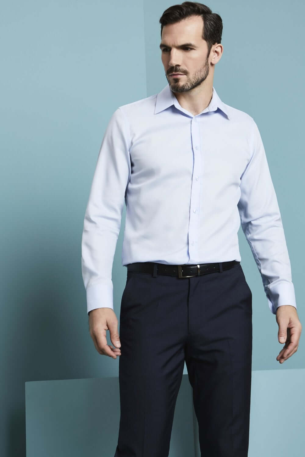 Non-iron 100% puuvillane "Regular" särk meestele