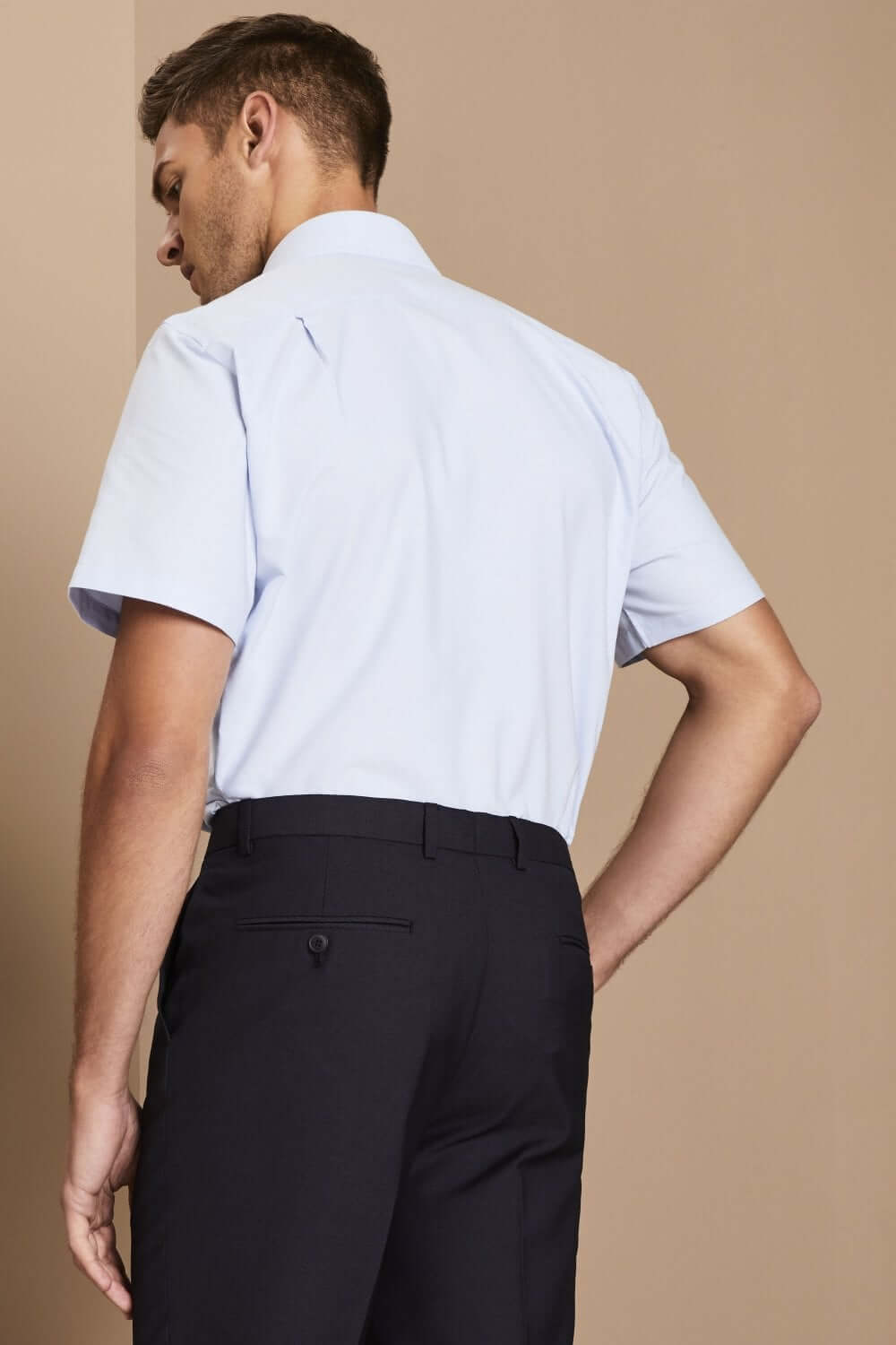 Oxford lühikeste varrukatega särk meestele - Image 4