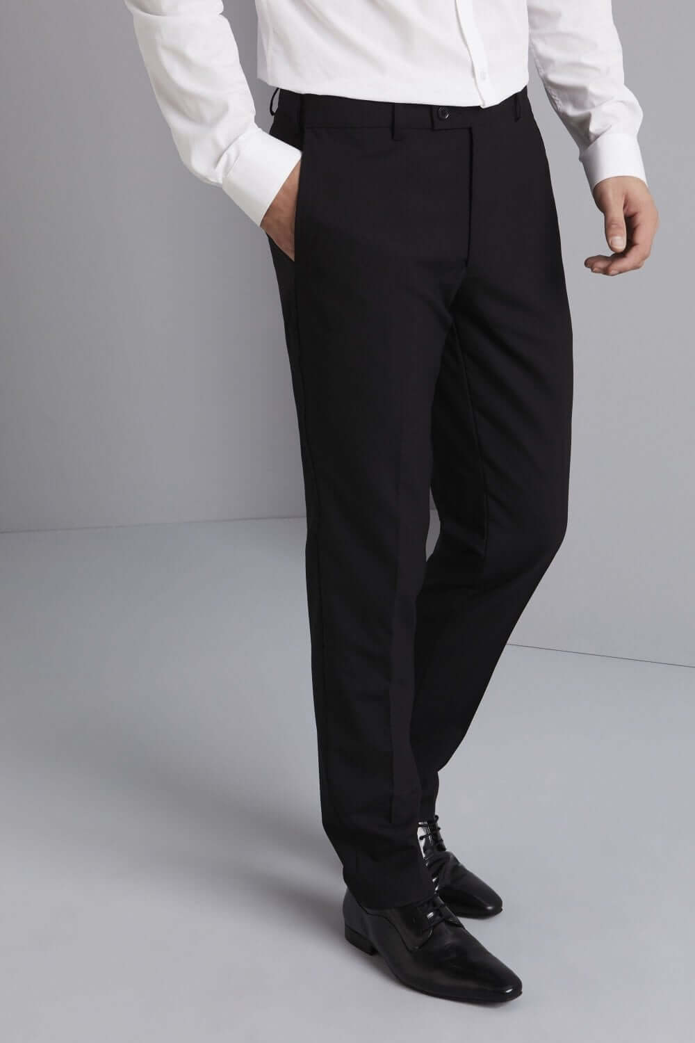 Men’s Qualitas Modern Flat Front Trouser - Image 2