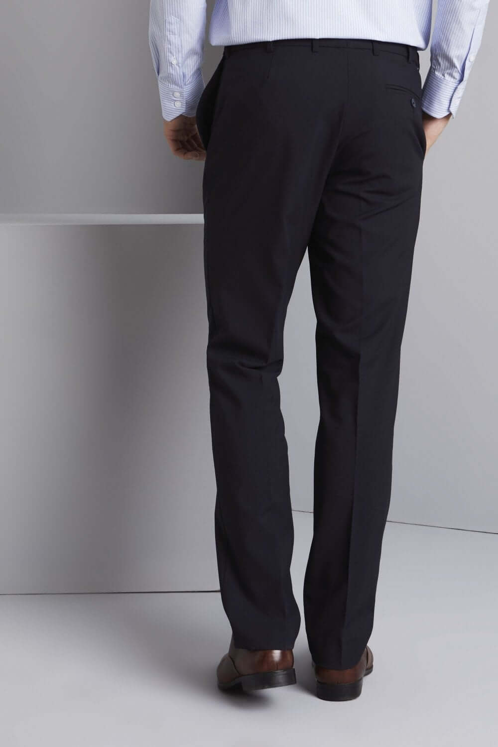 Men’s Qualitas Modern Flat Front Trouser - Image 6