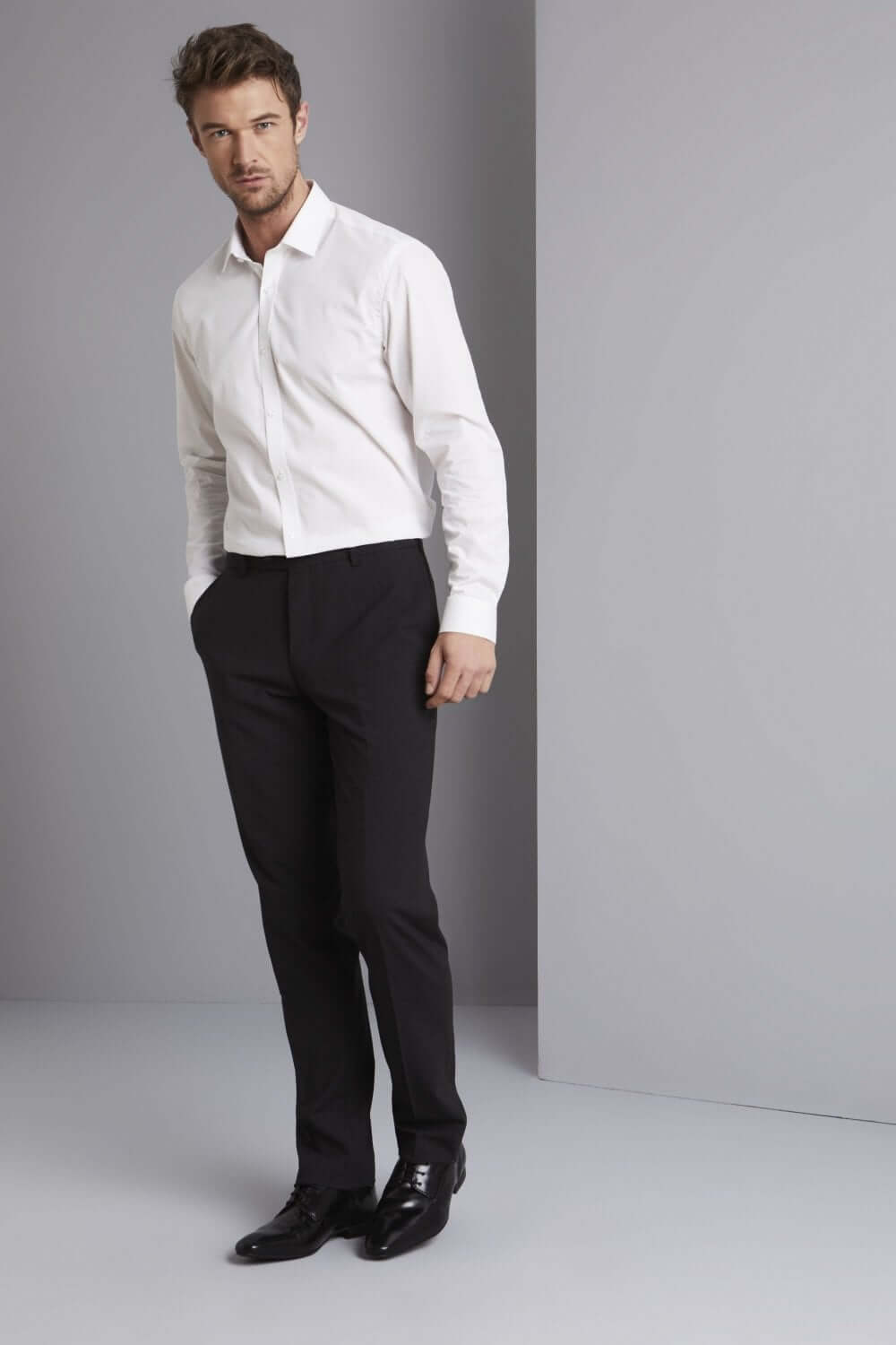 Men’s Qualitas Modern Flat Front Trouser - Image 8