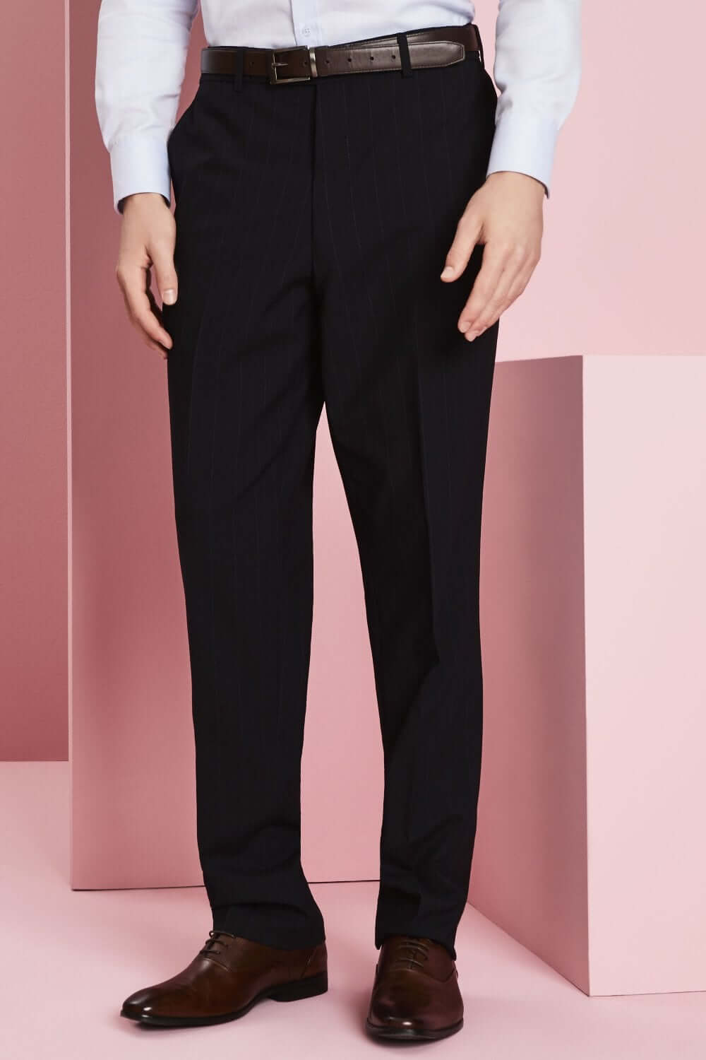 Qualitas Modern Fit Front Pleat Trouser - Image 2
