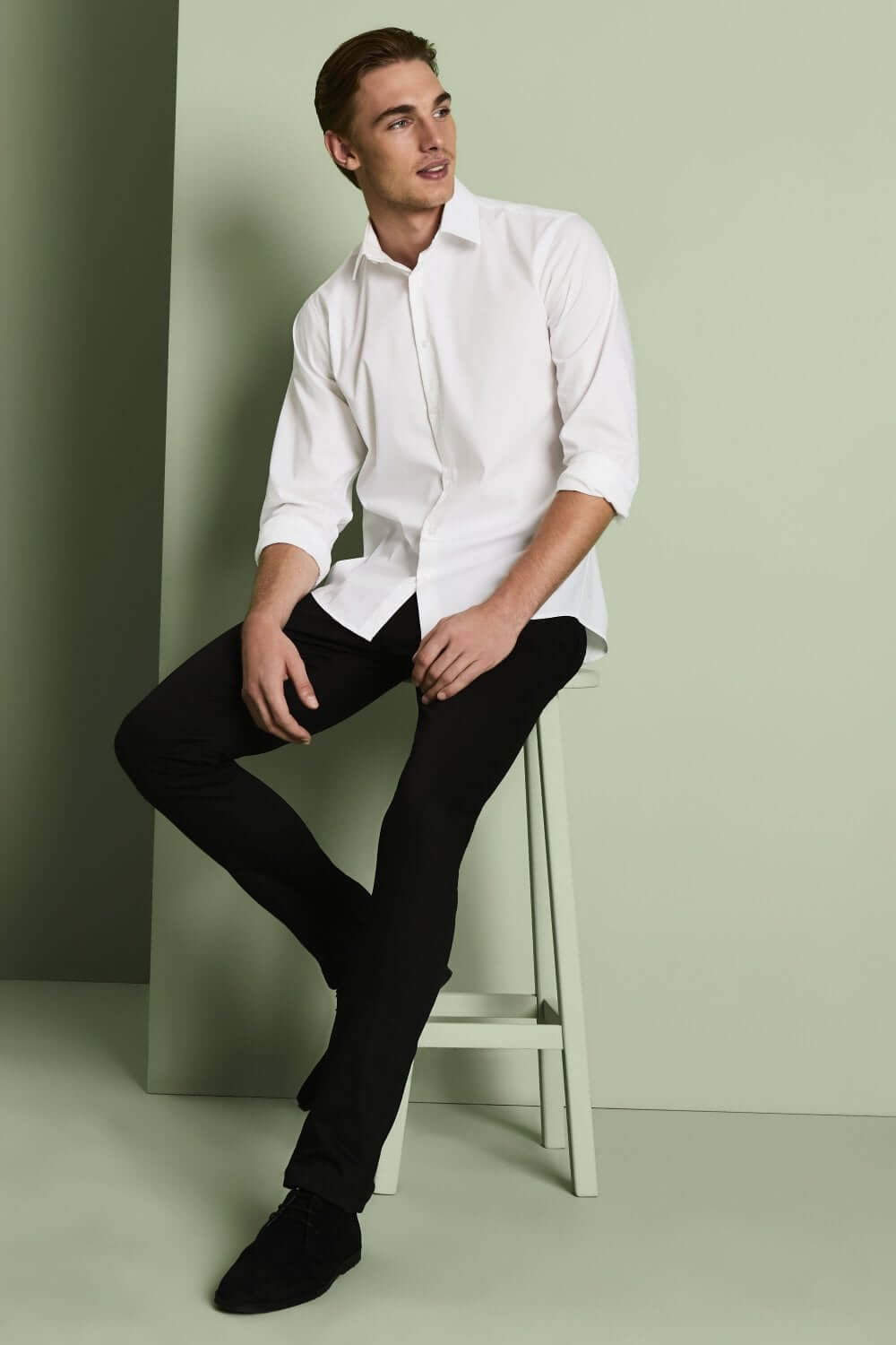 Slim-leg püksid meestele - Image 3