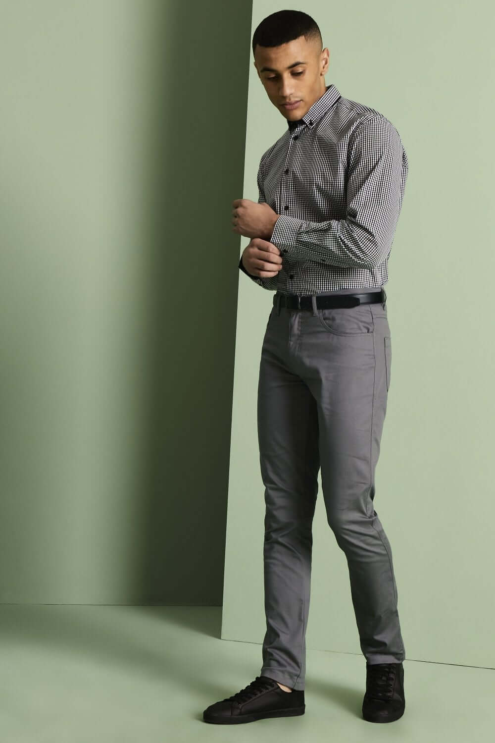 Slim-leg püksid meestele - Image 6